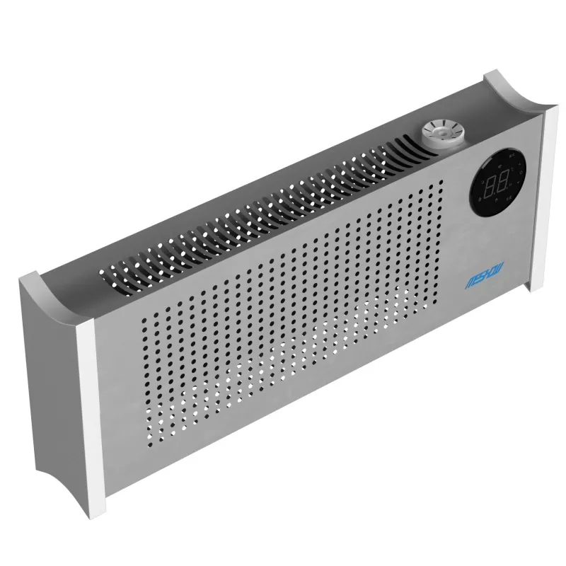 1100W Zilarrezko Grafeno Baseboard berogailu elektrikoa