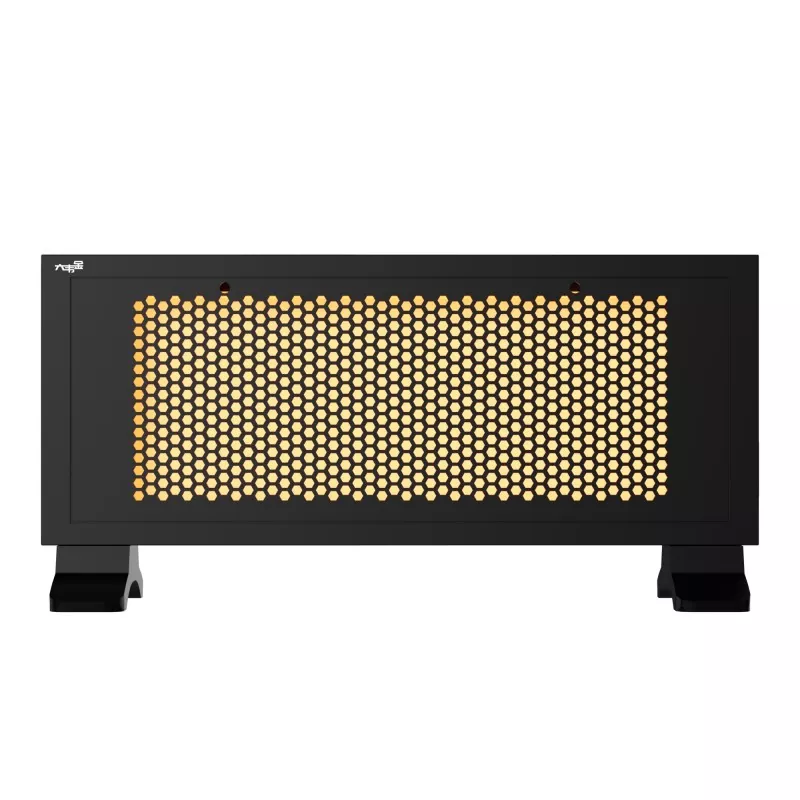 Black Portable Portable Infragorriko Graphene Berogailua Black Portable Portable Infragorriko Graphene Berogailua