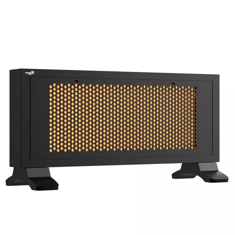 Black Portable Portable Infragorriko Graphene Berogailua