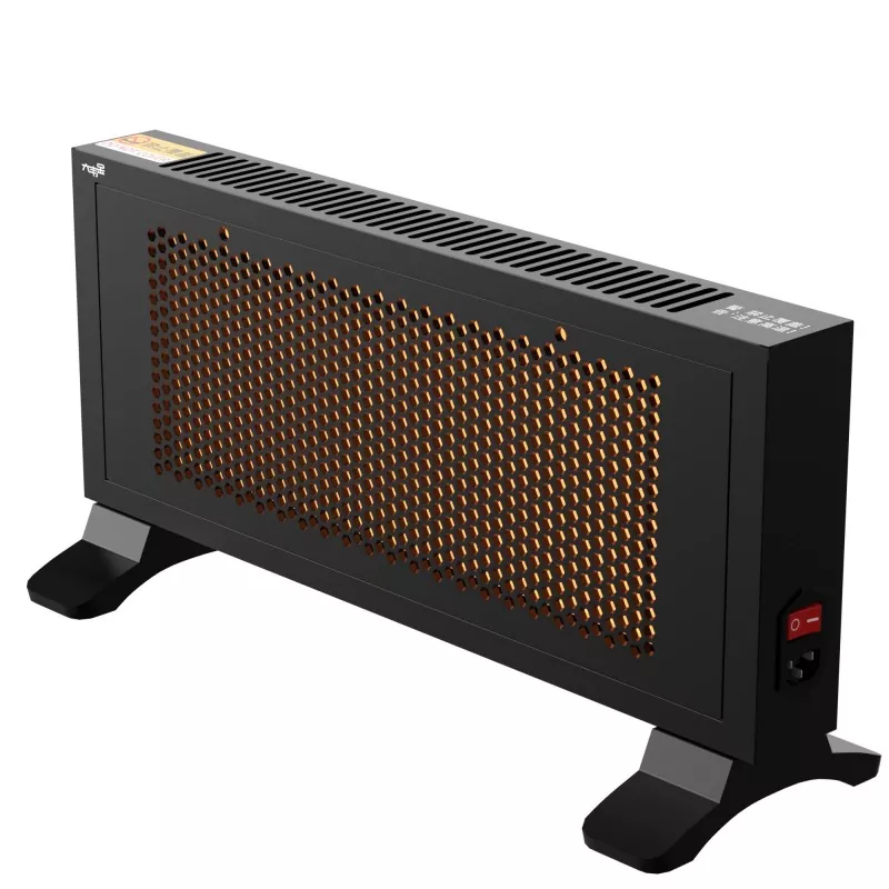 Black Portable Portable Infragorriko Graphene Berogailua